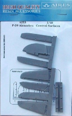 Aires Hobby 1/48 P39 Control Surfaces pour Edu D 4293