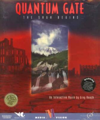Quantum Gate PC CD mission to alien world planet sci-fi graphic adventure game!