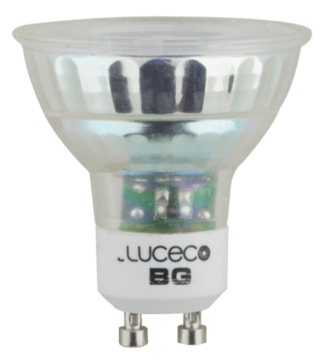 LUCECO LGDN5W50P 5W 4000K LED GU10 Dimmable Lamp