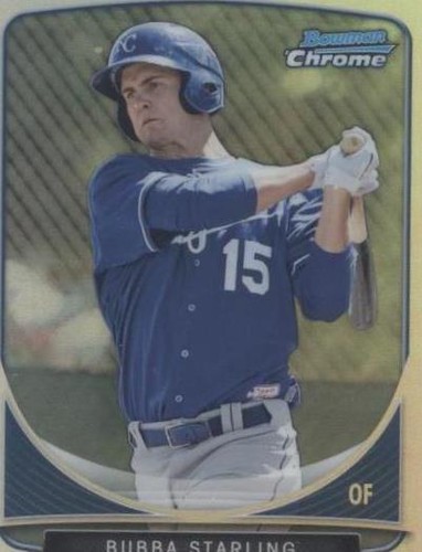 2013 Bowman - Bubba Starling #CC-KCR1