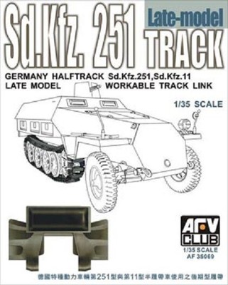 AFV CLUB 1/35 SdKfz 251/SdKfz 11 Late Workable Track Links AFV35069