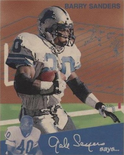 1997 Fleer Goudey II Barry Sanders #20