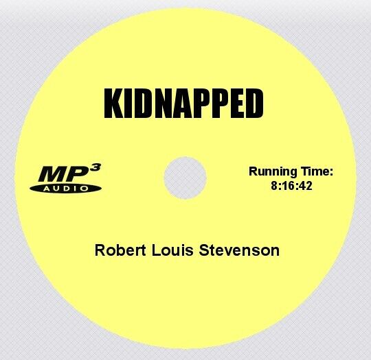 Kidnapped, Robert Louis Stevenson, Audio Book, Mp3 Cd