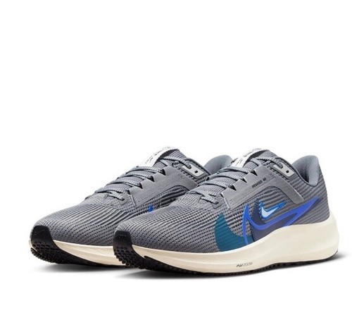 Men Nike Air Zoom Pegasus 40 Sneakers Shoes Smoke Grey/Multi