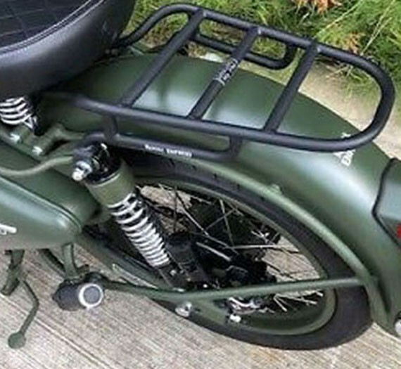 Fits Royal Enfield Classic 350 500 Rear Luggage Rack Carrier Aftermarket 