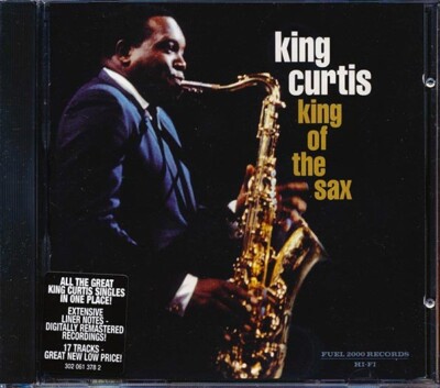 KING CURTIS King Of The Sax *SEALED* CD w/ Hype Sticker