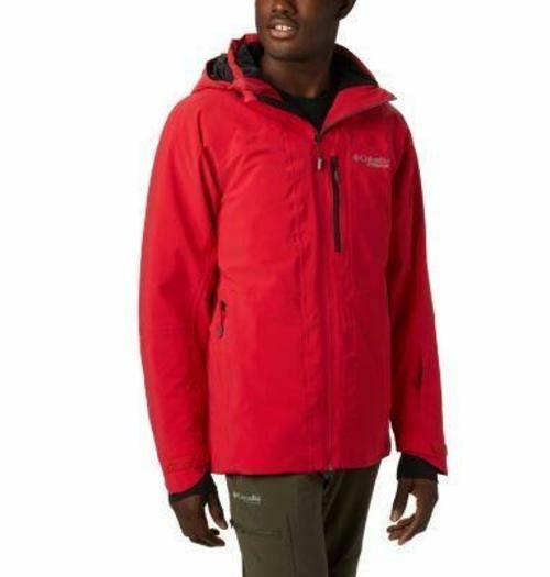 Columbia Men's Snow Rival Titanium Omni Tech WO0864-613 Red