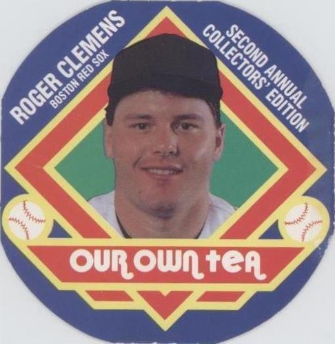 1988 MSA Tea Discs - Roger Clemens #9