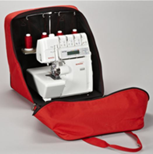 Bernina Domestic Overlocker Serger Machine Red Storage Carry Bag Case