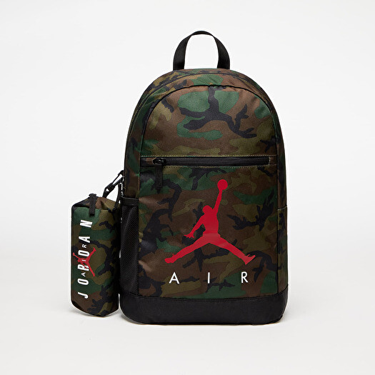 バスケ用バッグ Air Jordan basketball shoe case Nike Air Jordan KIDS Backpack SCHOOL BAG Pencil Case GRAY