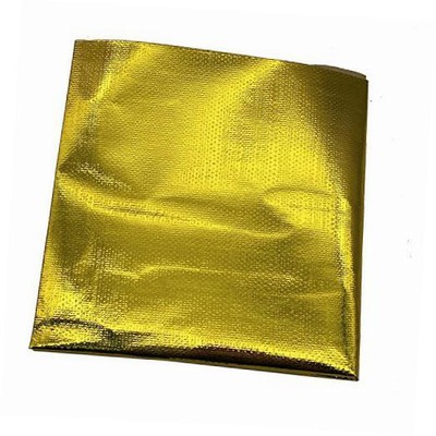 11quotx 23quot air intake tube fiberglass heat shield adhesive backed reflect a gold