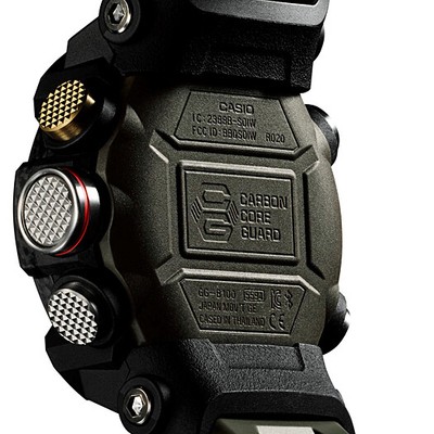 Pre-owned G-shock Casio  Gg-b100-1a3jf Black Mudmaster Bluetooth Men's Watch In Box
