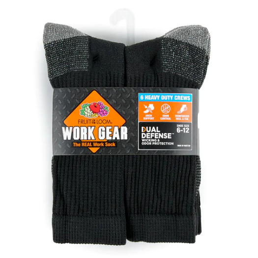 Fruit Of The Loom Heavy Duty Work Gear