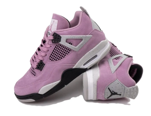 Pre-owned Jordan Nike Air  4 Retro "orchid"  Ⅳ Aj4 Women's Aq9129-501 In Multicolor