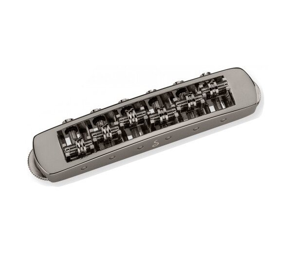 Genuine Schaller STM TOM/LP-Style Roller Saddle Bridge for Electric Guitar