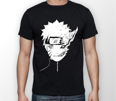 Naruto Kyuubi Umwandlung Gesicht Anime Manga Unisex TShirt Alle Größen