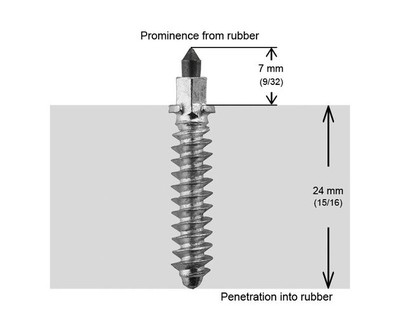 iGrip SS-32R Series Shoulder Screw Studs 32mm 250-Pack