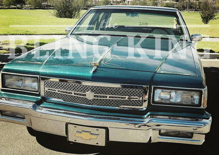 ＊CAPRICE＊ 1986-1990 Chevy Caprice chrome grill dual weave mesh grille
