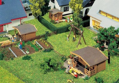 FALLER N SCALE SUMMER HOUSES 3 BN 232209