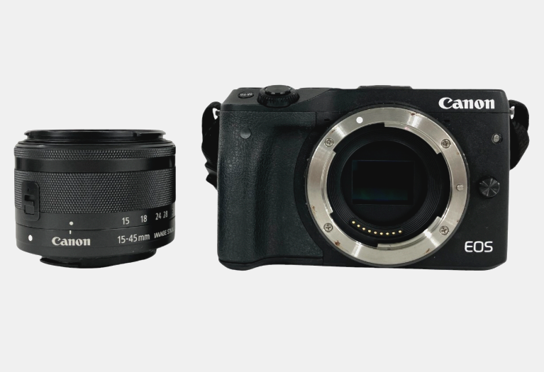 リアル Mirrorless M3 EOS ◯」Canon Working Digital EF Black Camera デジタルカメラ