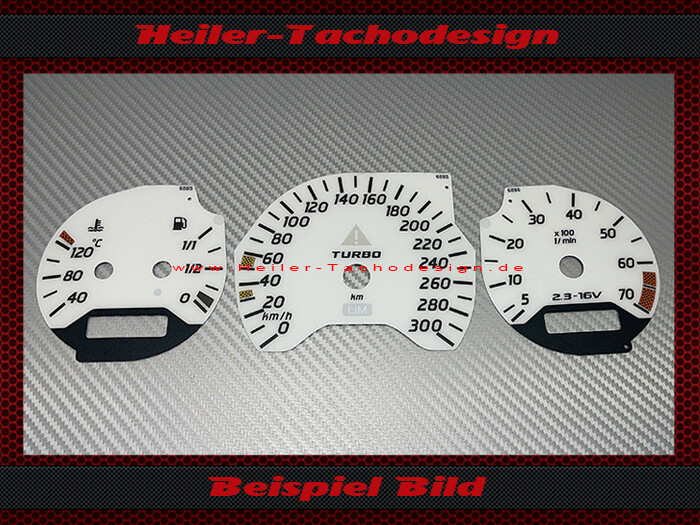 Tachoscheiben für Mercedes Benz W202 C Klasse C43 AMG 1998 300 Kmh