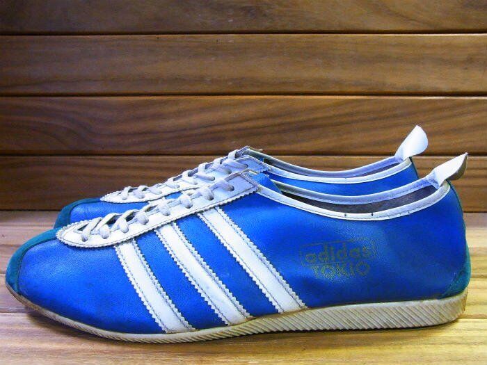 Vintage 70's adidas Tokio Blue White Made in West Germany Vintage 70's adidas Tokio Blue White Made in West Germany