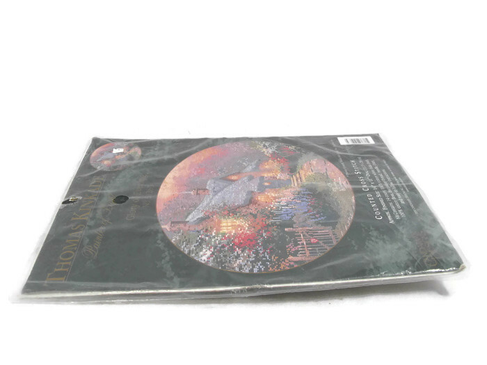 Candamar Thomas Kinkade Painter of Light Glory Of Evening Counted Cross Stitch