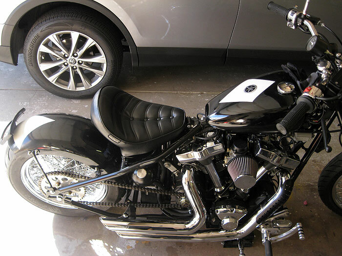 Lepera L-304 Rigid Hardtail Chopper Seat 300 Series Tuck