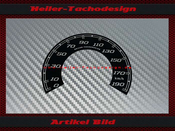 Tacho Aufkleber für HD Street Glide Ultra Classic FLHX 2014 bis 2022 Ø80 Mph zu