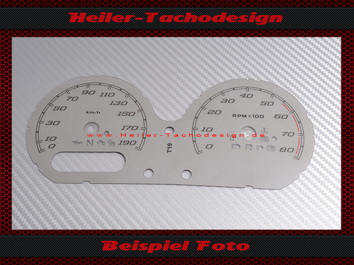 Tachoscheibe für HD Street Glide Ultra Classic FLHX FLHXS 2014 bis 2020 Mph zu