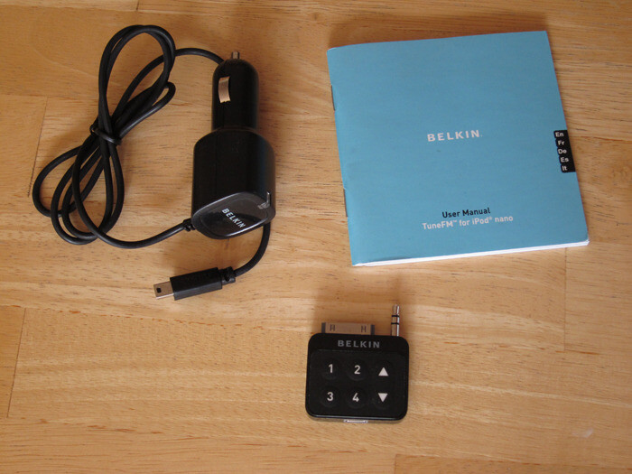 Belkin TuneFM for iPod nano IPod Car Radio FM transmitter in