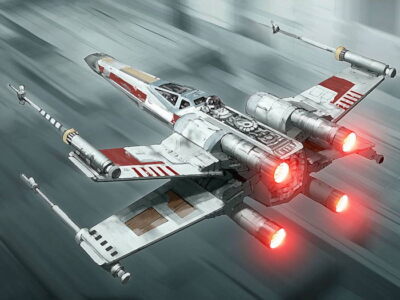 V0772 X-wing Starfighter Painting Artwork Star Wars Decor