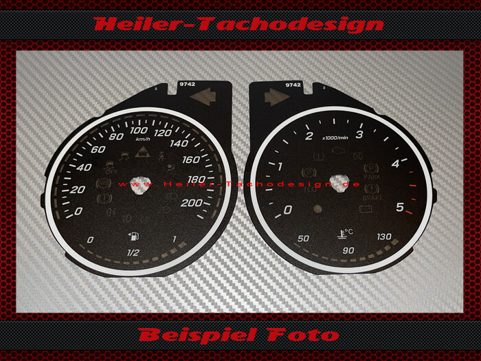 Tachoscheiben für Mercedes Sprinter W907 2020 130 Mph zu 210 Kmh