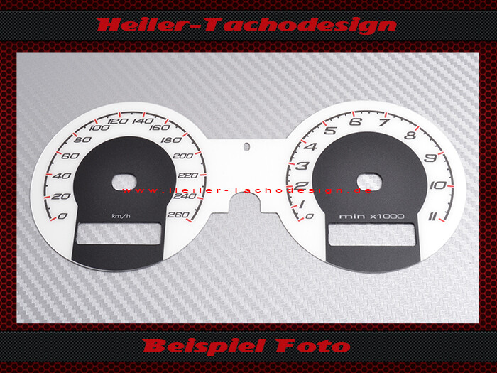 Tachoscheibe und Drehzahlmesser für Ducati S2R