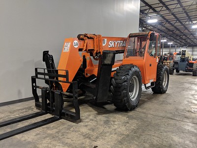 2009 SKYTRAK 10054 10000LB ROUGH TERRAIN TELEHANDLER DIESEL TELESCOPIC FORKLIFT