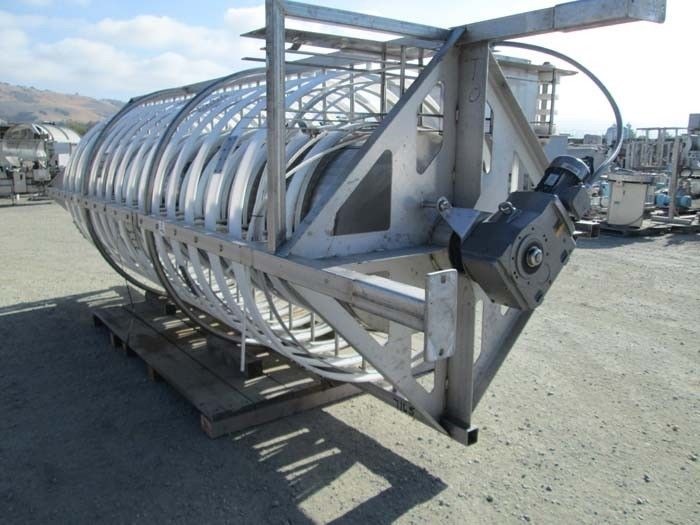 CEI Coastline Equipment Spiral Conveyor Lowerator