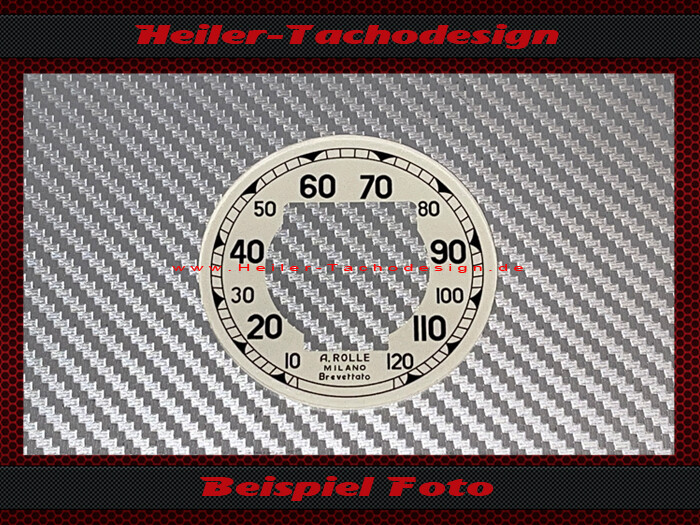 Tachoscheibe Tachoglas für Ducati Benelli Motobi A.rolle Milano Imperiale Catria