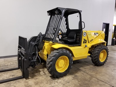 2006 JCB 520 4400LB PNEUMATIC ROUGH TERRAIN TELEHANDLER TELESCOPIC FORKLIFT