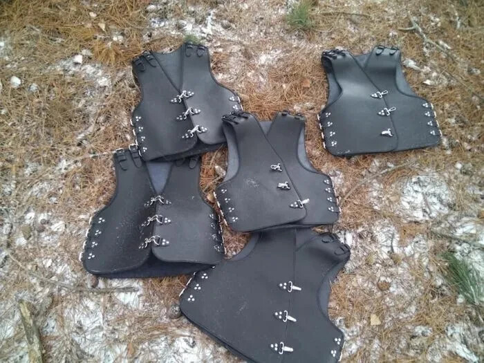 Pre-owned Handmade Motorcycle Vest For Unisex  Motorcycle Vest Leather Vest In Black