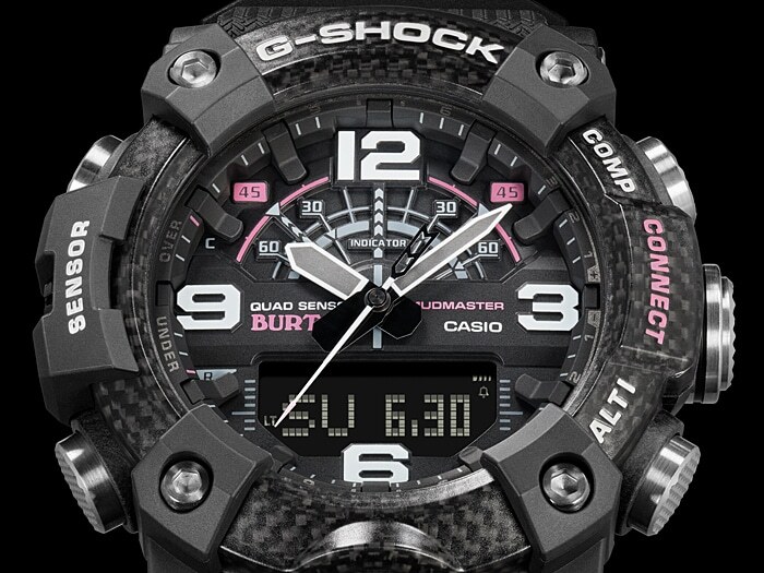 Pre-owned Casio G-shock Gg-b100btn-1ajr Burton Collaboration Model Mudmaster Watch Men's