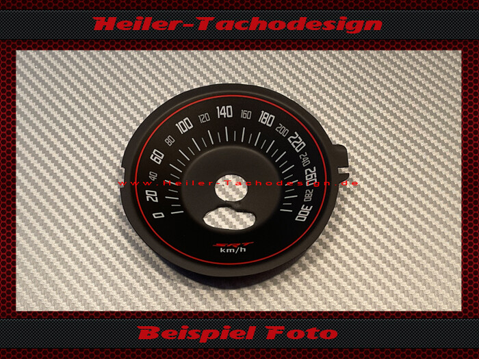 Tachoscheibe für Dodge Challenger SRT 392 2018 3D 180 Mph zu 300 Kmh