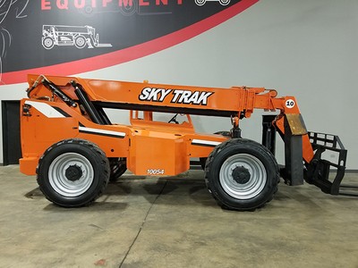 2013 SKYTRAK 10054 10000LB ROUGH TERRAIN TELEHANDLER DIESEL TELESCOPIC FORKLIFT