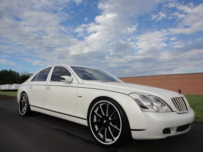2004 MAYBACH 57 RENNTECH UPGRADES MATTE WHITE PAINT SEMA CLEAN CARFAX WE FINANCE 2004 MAYBACH 57 RENNTECH UPGRADES MATTE WHITE PAINT SEMA CLEAN CARFAX WE FINANCE