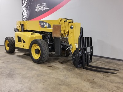 2011 CAT CATERPILLAR TL1055 10000LB ROUGH TERRAIN TELEHANDLER DIESEL CAB W/ HEAT