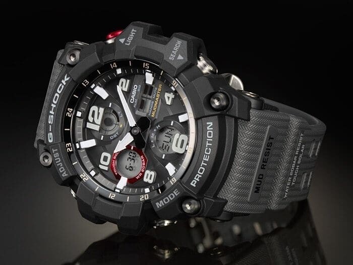 Pre-owned Casio G-shock Mudmaster Men's Black Watch - Gsg-100-1a Solar Tough