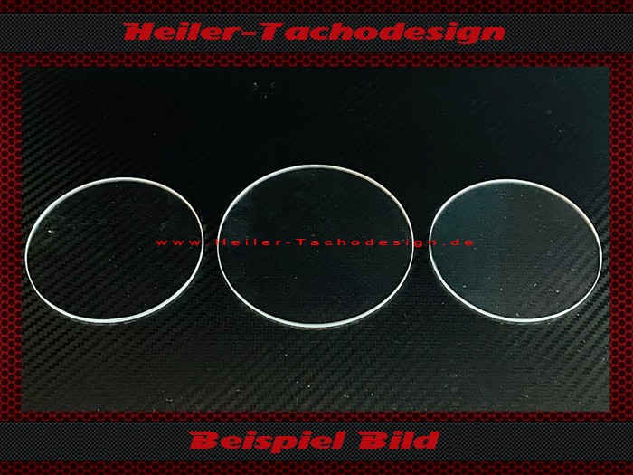Komplettset Instrumentengläser für Porsche 914