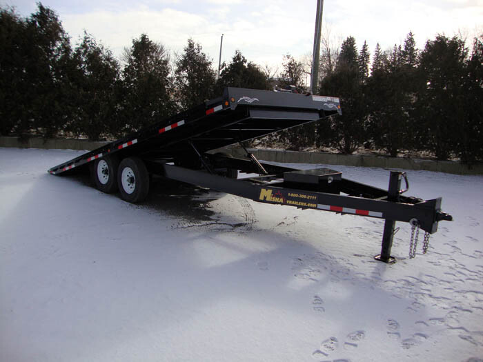 Miska Hydraulic Tilt Flatbed Trailer Cargo & Utility Trailers