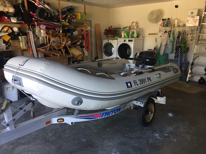 Achilles HB-315DX Rigid Hull Inflatable tender