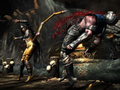 V5419 Mortal Kombat X D'Vorah Sub-Zero Fight Game POSTER PRINT PLAKAT