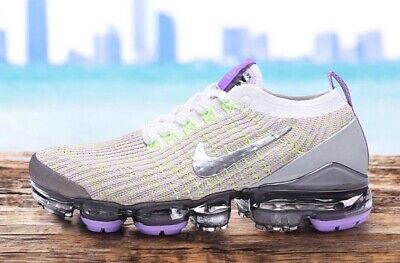 Nike Air VaporMax Flyknit 3 Light Purple Women's Sports Shoes